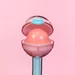 Balsam de buze + Luciu Cotton candy Glossy Pops
